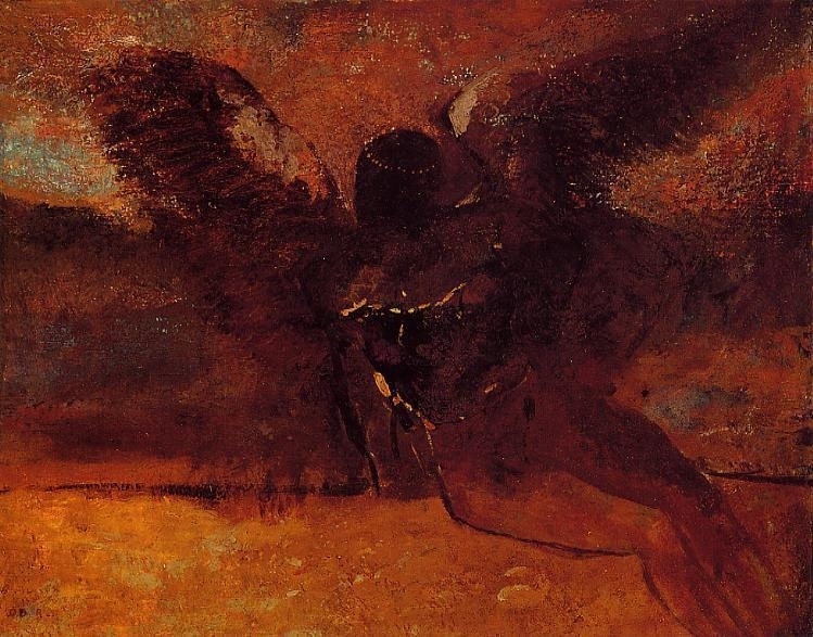 Redon, Odilon (1840-1916) - La chute d_Icare.JPG